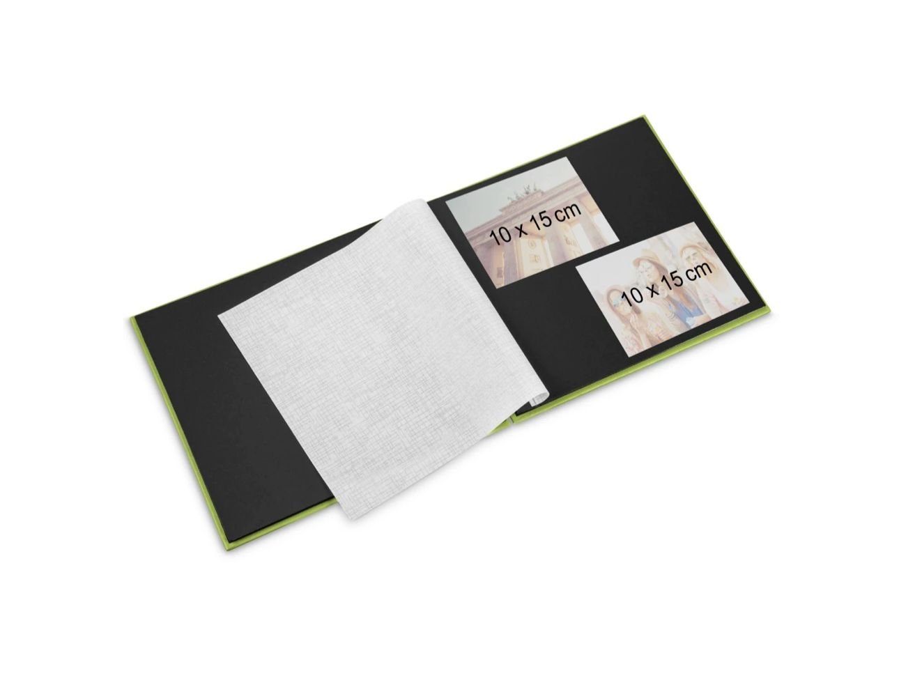 Guestbook, 28x 24 cm, 50 pagini, turcoaz. - imagine 2