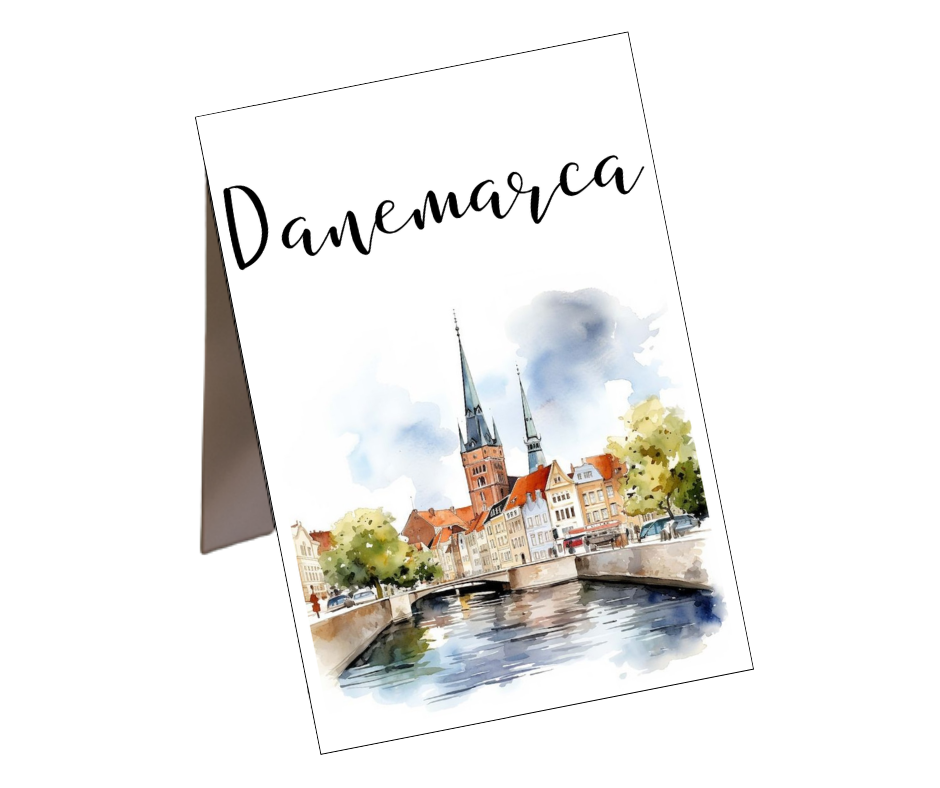 Set numere de masa ”Travel”(Țări), 20 buc - imagine 7