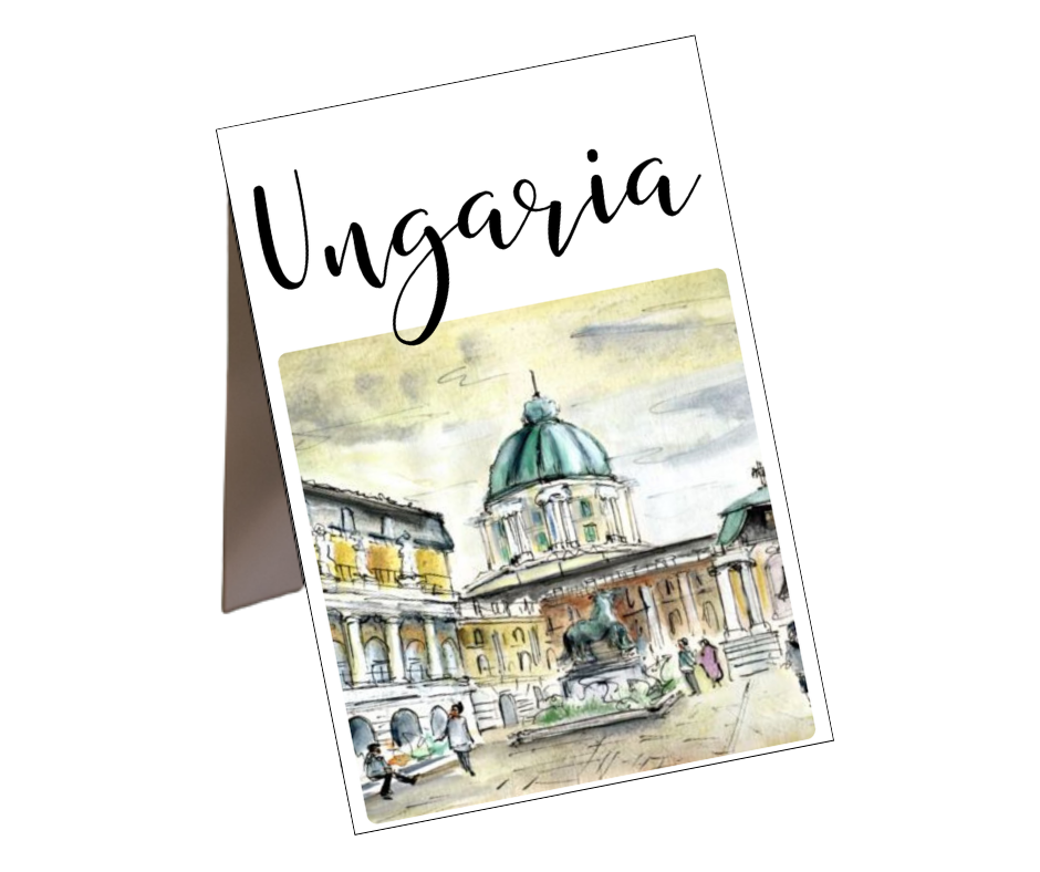 Set numere de masa ”Travel”(Țări), 20 buc - imagine 6