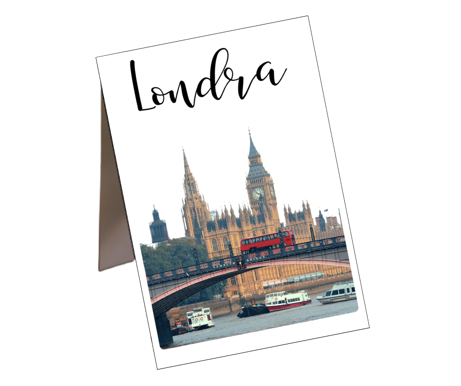 Set 20 numere masa, tematica ”TRAVEL” (Orase) - imagine 11