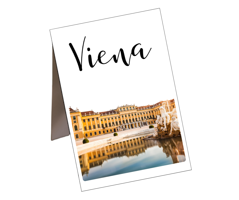 Set 20 numere masa, tematica ”TRAVEL” (Orase) - imagine 13