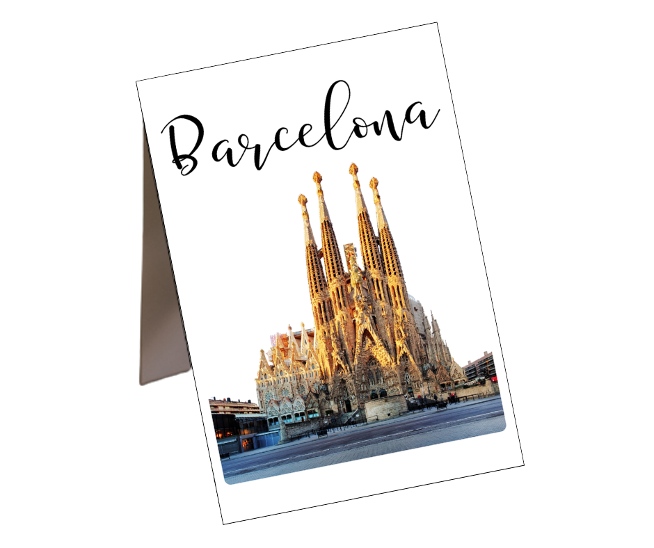 Set 20 numere masa, tematica ”TRAVEL” (Orase) - imagine 15