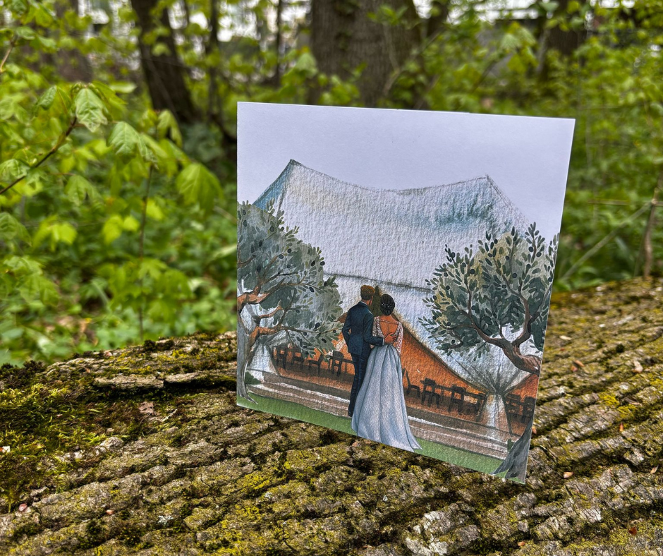 Invitatie nunta tip carte, model 92 - imagine 2
