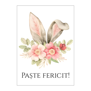 Felicitare 13x18cm cu plic- Paste - model 6