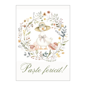 Felicitare 13x18cm cu plic- Paste - model 2